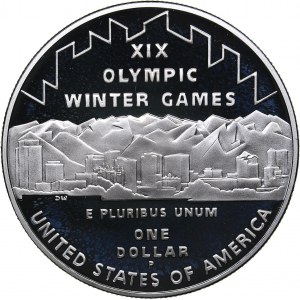 USA 1 dollar 2002 - Olympics Salt Lake 2002