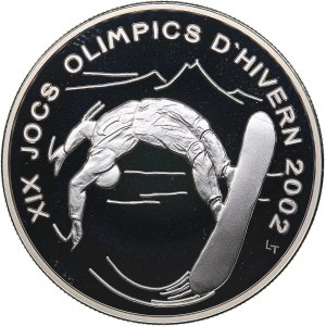 Andorra 10 dinar 2002 - Olympics Salt Lake 2002