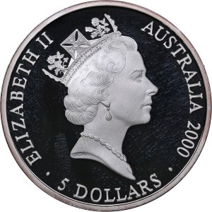 Australia 5 dollars 2000 - Olympics