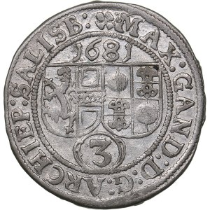Austria 3 kreuzer 1681
