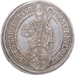 Austria - Salzburg Taler 1668