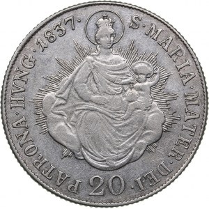 Austria 20 kreuzer 1837 B