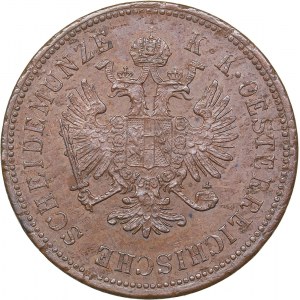 Austria 4 kreuzer 1860