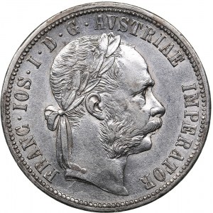 Austria Florin 1878