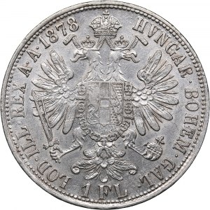 Austria Florin 1878