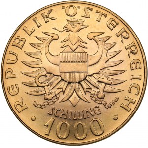 Austria 1000 schilling 1976