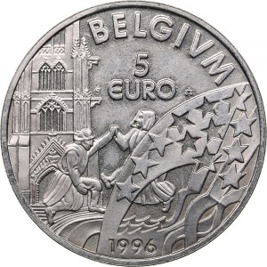 Belgia 5 euro 1996