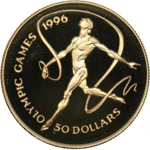 Cook Islands 50 dollars 1993 Atlanta Olympics