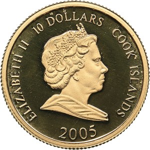 Cook Islands 10 dollars 2005