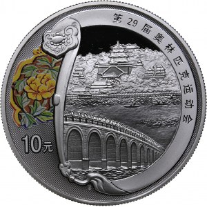 China 10 yuan 2008 - Olympics