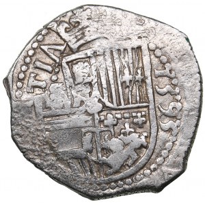 Spain - Sevilla 2 reales 1595
