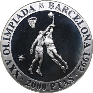 Spain 2000 ptas 1990 - Olympics Barcelona 1992