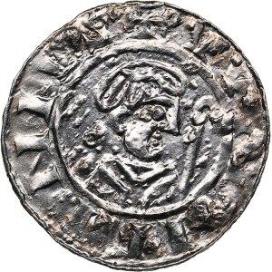Netherlands - Groningen pfennig bishop Wilhelm and king Heinrich III (1054-1076)