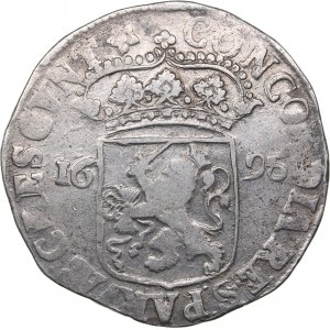 Netherlands - Overijssel 1 silver ducat 1695