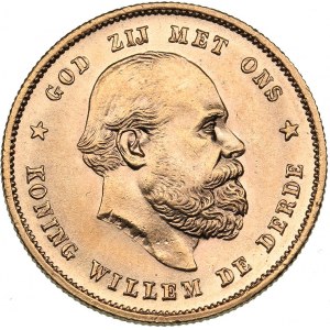 Netherlands 10 gulden 1876
