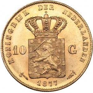 Netherlands 10 gulden 1877