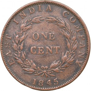 India - British India 1 cent 1845