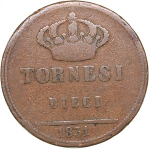 Italy - Naples 10 tornesi 1831
