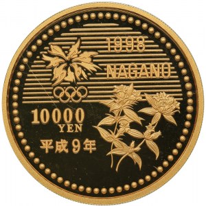Japan 10 000 yen 1998 - Nagano Olympics