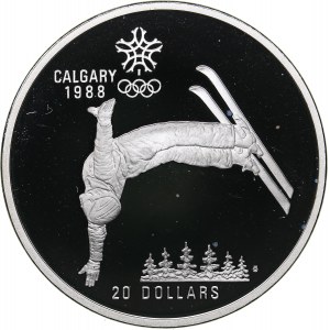 Canada 20 dollars 1986 - Olympics Calgary 1988