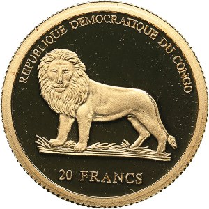 Congo 20 francs 2006
