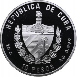 Cuba 10 pesos 2004  - Olympics