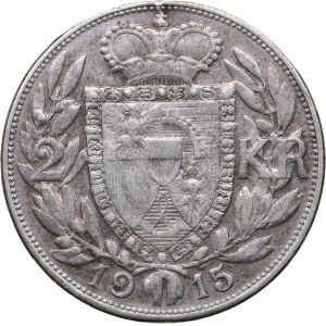 Liechtenstein 2 kronen 1915