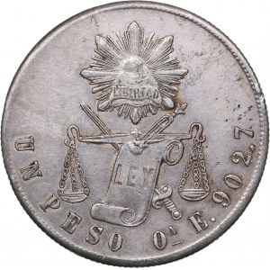 Mexico 1 peso 1872