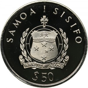 Samoa 50 dollars 1993 Atlanta Olympics