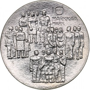 Finland 10 markkaa 1977