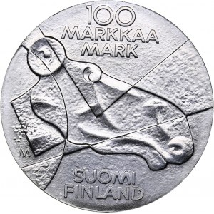 Finland 100 markkaa 1989