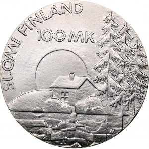 Finland 100 markkaa 1990
