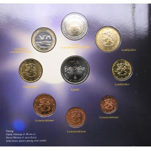 Finland euro coins set 2007