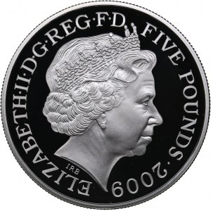 Great Britain 5 pounds 2009 Olympics