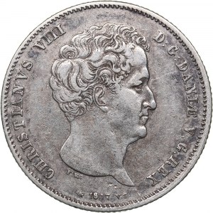 Denmark 1 rigsbankdaler 1847 - Christian VIII (1839-1848)