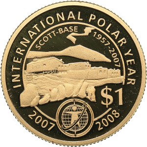 New Zealand 1 dollar 2007