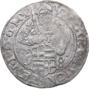 Riga 1/2 mark 1558 - Wilhelm Fürstenberg (1557-1559)