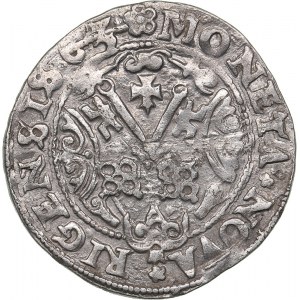 Riga Ferding 1563/2 - Wilhelm Markgraf von Brandenburg (1539-1563)