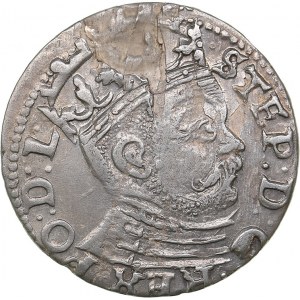 Riga 3 grosz 1585 - Stephen Batory (1576-1586)