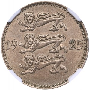 Estonia 3 marka 1925 NGC MS 62