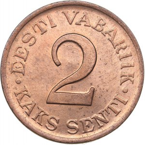 Estonia 2 senti 1934