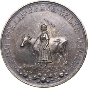 Estonia medal Estonian Agricultural society in Tartu 1920