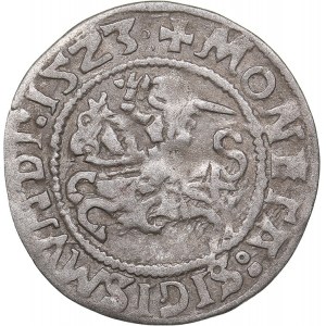 Lithuania 1/2 grosz 1523 - Sigismund I (1506-1548)