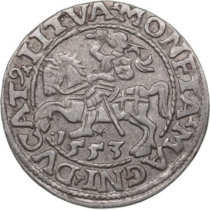 Lithuania 1/2 grosz 1553 - Sigismund II Augustus (1545-1572)