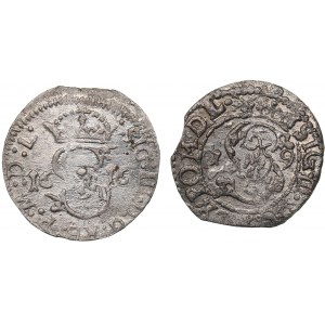 Lithuania solidus 1616-1619 - Sigismund III (1587-1632) (2)