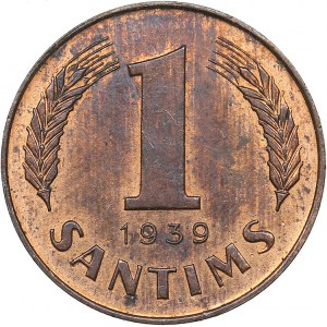 Latvia 1 santims 1939