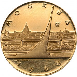 Russia - USSR medal Moscow. Stadium, sports. 1965