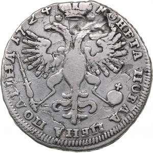 Russia Poltina 1724