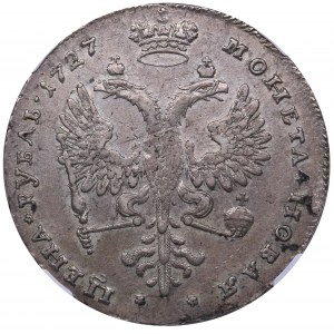 Russia Rouble 1727 NGC AU Details