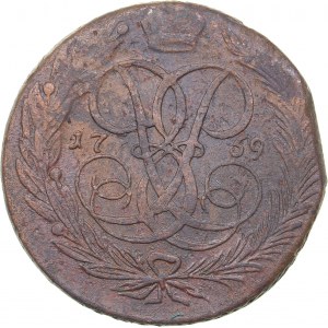 Russia 5 kopecks 1759